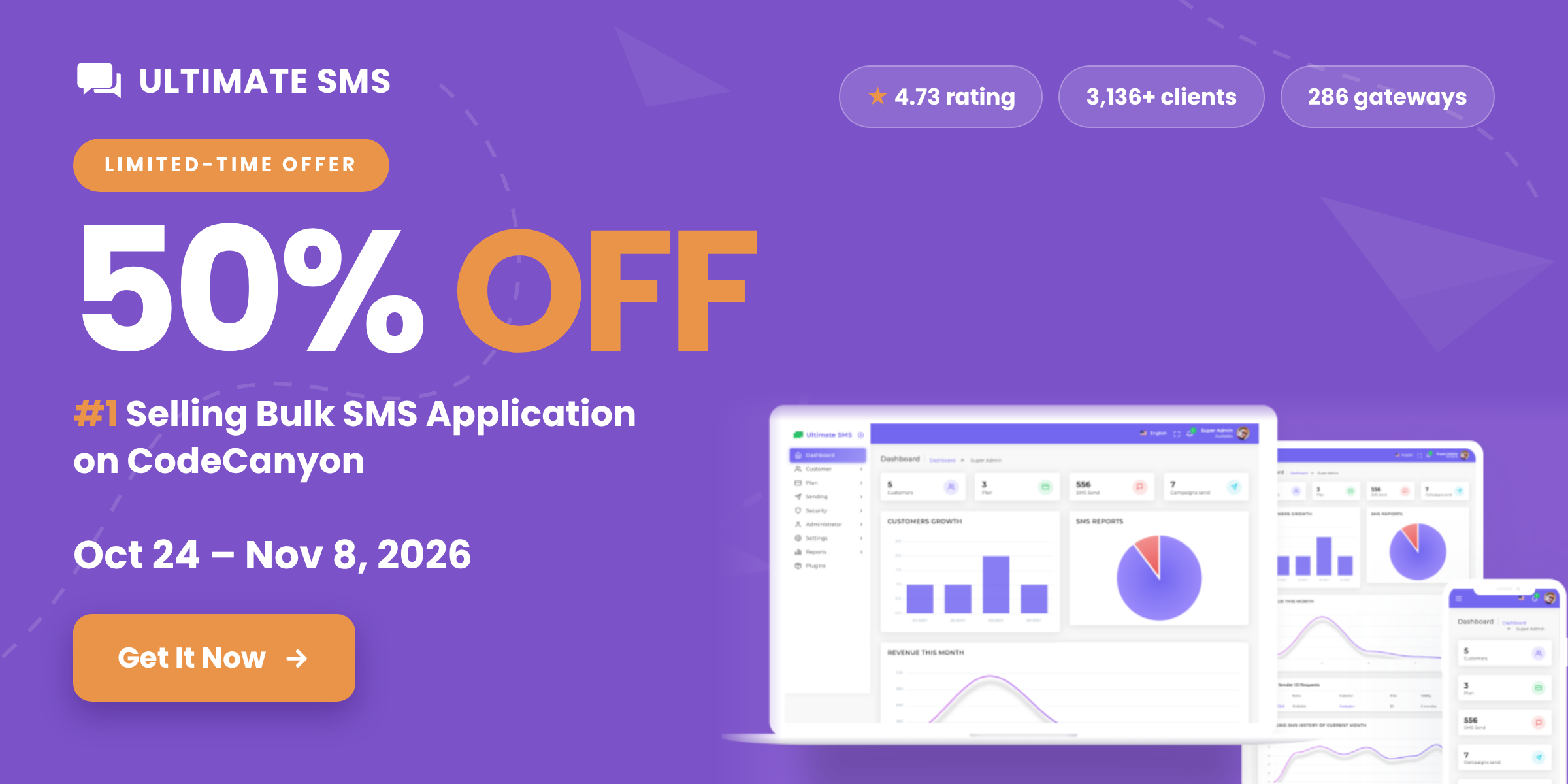 Ultimate SMS - Bulk Messaging Application